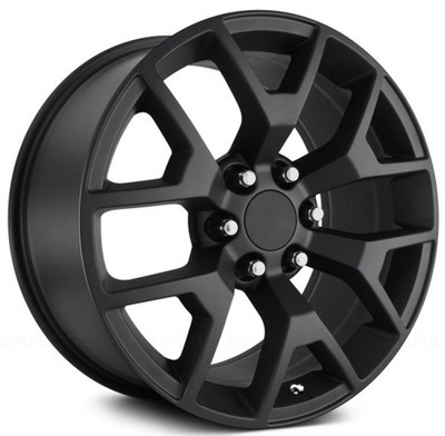 22x9 Performance Replicas PR169 Matte Black 6x5.5/139.7 28mm