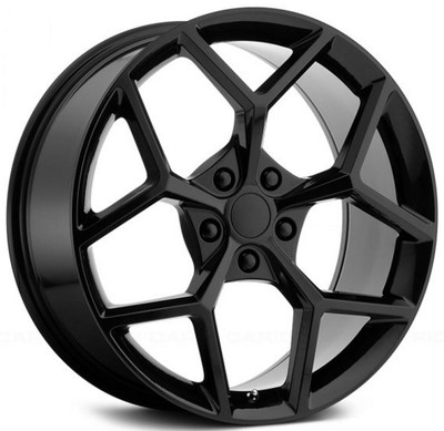 20x10 Performance Replicas PR126 Gloss Black 5x120 23mm