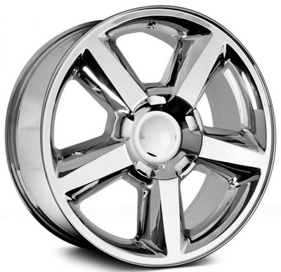 (Clearance - No Returns) 20x8.5 Performance Replicas PR131 Chrome 6x5.5/139.7 31mm