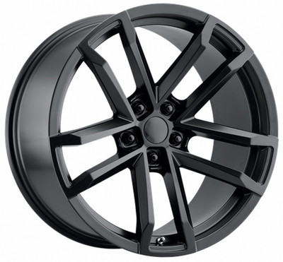 20x9 Performance Replicas PR208 Gloss Black 5x120 30mm