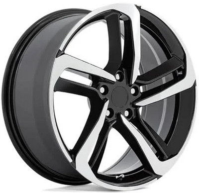 20x8.5 Performance Replicas PR216 Gloss Black Machined 5x4.5/114.3 45mm 20x8.5 Performance Replicas PR216 Gloss Black Machined 5x4.5/114.3 45mm