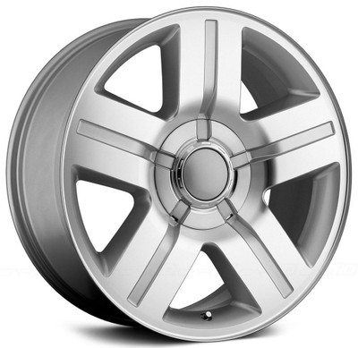 (Clearance - No Returns) 22x9 Performance Replicas PR147 Silver Machined 5x4.75/120.7 5x5/127 0mm