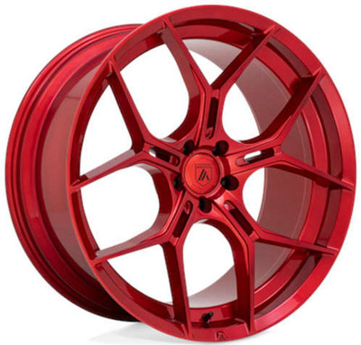 (Clearance - No Returns) 22x9 Asanti ABL-37 Candy Red 5x120 38mm (Clearance - No Returns) 22x9 Asanti ABL-37 Candy Red 5x120 38mm