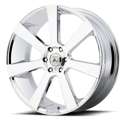 (Clearance - No Returns) 26x10 Asanti ABL-15 Chrome 6x5.5/139.7 30mm (Clearance - No Returns) 26x10 Asanti ABL-15 Chrome 6x5.5/139.7 30mm