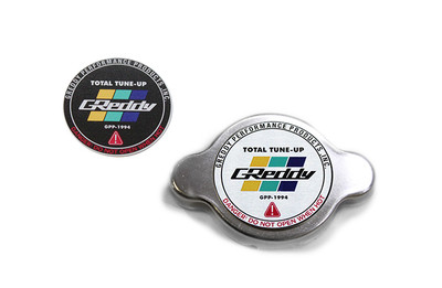 GReddy Type-S No Relief Radiator Cap Most Nissan/Subaru/Mazda/Mitsubishi/Some Toyota - Polished 13911010