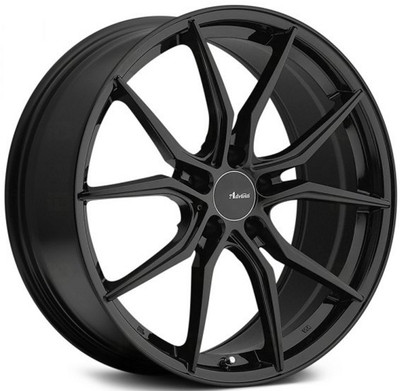 19x8.5 Advanti Racing Hybris Gloss Black (Flow Formed) 5x120 35mm