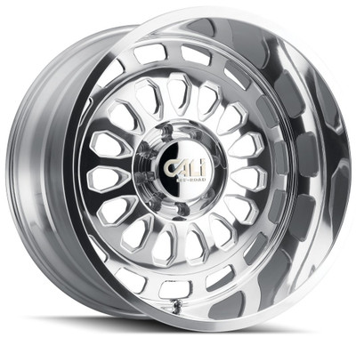22x12 Cali Off-Road Paradox 9113P Polished w/ Milled Spokes (* May Require Trimming) 6x5.5/139.7 -51mm