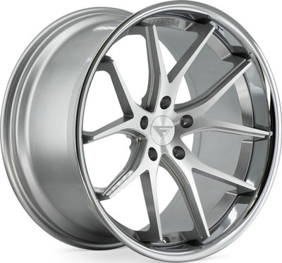 20x10.5 Ferrada FR2 Machine Silver w/ Chrome Lip 5x4.5/114.3 38mm 20x10.5 Ferrada FR2 Machine Silver w/ Chrome Lip 5x4.5/114.3 38mm