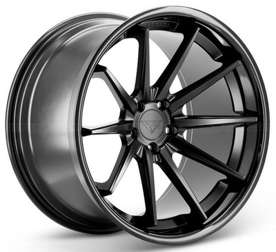 22x10.5 Ferrada FR4 Matte Black w/ Gloss Black Lip 5x120 40mm 22x10.5 Ferrada FR4 Matte Black w/ Gloss Black Lip 5x120 40mm