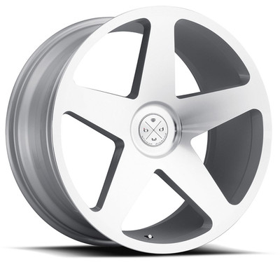 24x10 Blaque Diamond BD-15 Silver w/ Machined Face 6x5.5/139.7 25mm 24x10 Blaque Diamond BD-15 Silver w/ Machined Face 6x5.5/139.7 25mm