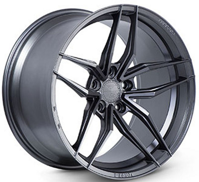 (Clearance - No Returns) 20x11 Ferrada Forge-8 FR5 Matte Graphite (Rotary Forged) 5x112 28mm