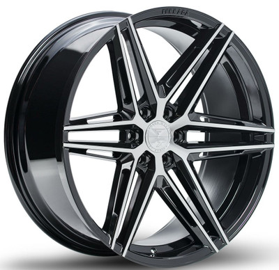 22x9.5 Ferrada FT4 Machine Black 6x5.5/139.7 25mm 22x9.5 Ferrada FT4 Machine Black 6x5.5/139.7 25mm