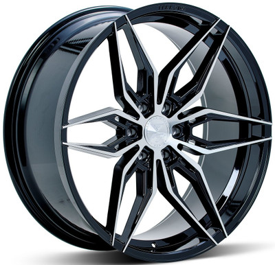 24x10 Ferrada FT5 Machine Black 6x5.5/139.7 25mm 24x10 Ferrada FT5 Machine Black 6x5.5/139.7 25mm