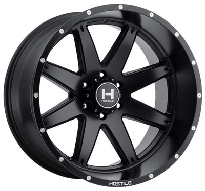 20x12 Hostile H109 Alpha Asphalt (* May Require Trimming) 6x5.5/139.7 -44mm 20x12 Hostile H109 Alpha Asphalt (* May Require Trimming) 6x5.5/139.7 -44mm