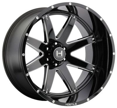 20x9 Hostile H109 Alpha Blade Cut  6x5.5/139.7 12mm