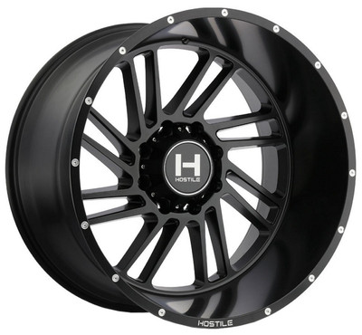 (Clearance - No Returns) 24X14 Hostile H110 Stryker Asphalt (8 Lug) (* May Require Trimming) 8x6.5/165 -76mm (Clearance - No Returns) 24X14 Hostile H110 Stryker Asphalt (8 Lug) (* May Require Trimming) 8x6.5/165 -76mm