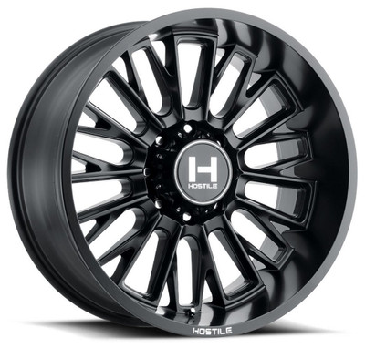 22X12 Hostile H114 Fury Asphalt (* May Require Trimming) 5x150 -44mm 22X12 Hostile H114 Fury Asphalt (* May Require Trimming) 5x150 -44mm