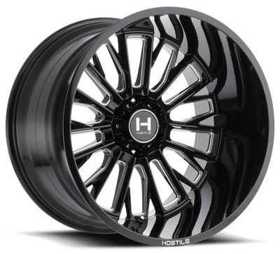 20X9 Hostile H114 Fury Blade Cut (8 Lug) 8x180 12mm