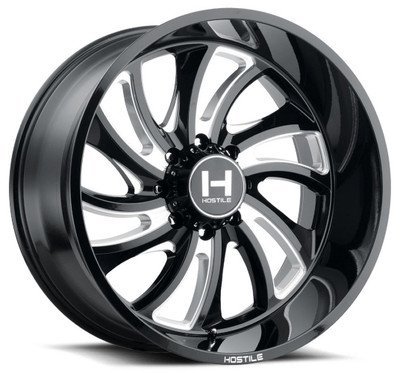 (Clearance - No Returns) 22x12 Hostile H118 Demon Blade Cut (* May Require Trimming) 6x135 -44mm (Clearance - No Returns) 22x12 Hostile H118 Demon Blade Cut (* May Require Trimming) 6x135 -44mm