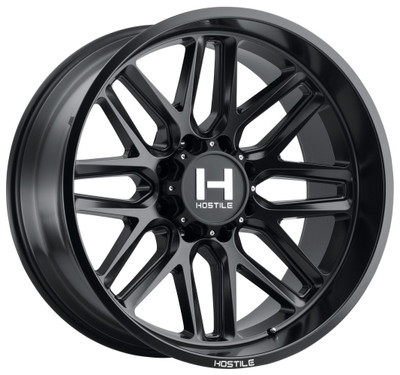 22x10 Hostile H120 Vulcan Asphalt (8 Lug) 8x6.5/165 -25mm 22x10 Hostile H120 Vulcan Asphalt (8 Lug) 8x6.5/165 -25mm