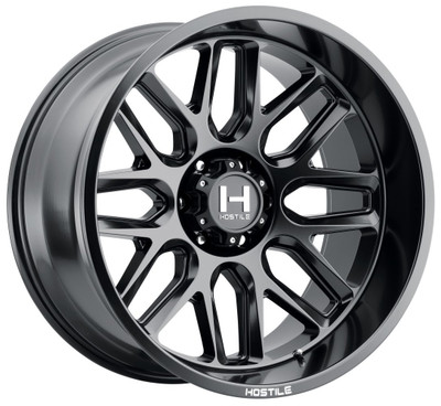 22x10 Hostile H120 Vulcan Asphalt (6 Lug) 6x135 -25mm 22x10 Hostile H120 Vulcan Asphalt (6 Lug) 6x135 -25mm