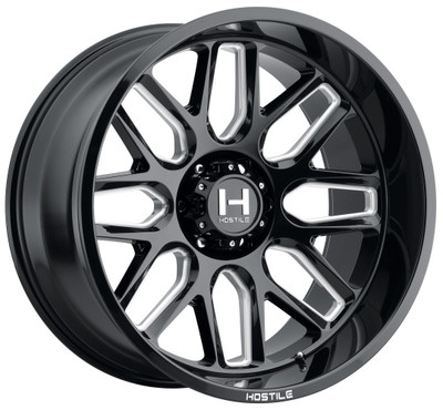 22x10 Hostile H120 Vulcan Blade Cut (6 Lug) 6x5.5/139.7 -25mm