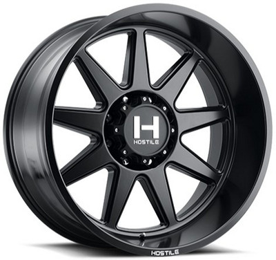 26x12 Hostile H121 Omega Asphalt (* May Require Trimming) 8x170 -44mm