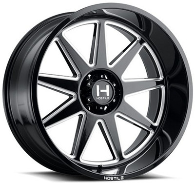 (Clearance - No Returns) 26x12 Hostile H121 Omega Blade Cut (* May Require Trimming) 6x5.5/139.7 -44mm