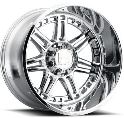 (Clearance - No Returns) 22x10 Hostile H124 Lunatic Armor Plated  8x6.5/165 -25m