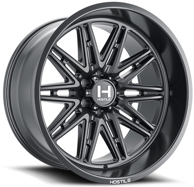 20x10 Hostile H126 Maniac Asphalt (5 Lug) 5x5.5/139.7 -19mm 20x10 Hostile H126 Maniac Asphalt (5 Lug) 5x5.5/139.7 -19mm