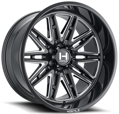 22x10 Hostile H126 Maniac Blade Cut (6 Lug) 6x135 -25mm