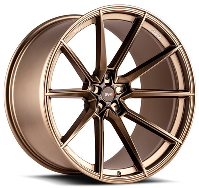 22x10 Savini SV-F4 Matte Bronze (Flow Form) (CUSTOM)