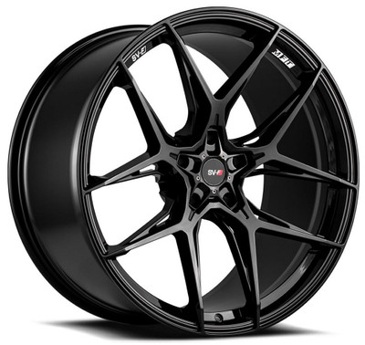 20x10 Savini SV-F5 Gloss Black (Flow Form) (CUSTOM)