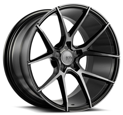 20x10 Savini Black Di Forza BM14 Gloss Black w/ Double Dark Tint Face (Concave) (CUSTOM)