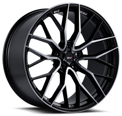 20x8.5 Savini SV-F2 Double Dark Tint w/ Gloss Black (Flow Form) (CUSTOM) 20x8.5 Savini SV-F2 Double Dark Tint w/ Gloss Black (Flow Form) (CUSTOM)
