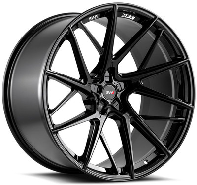 21x10.5 Savini SV-F6 Gloss Black (Flow Form) (CUSTOM) 21x10.5 Savini SV-F6 Gloss Black (Flow Form) (CUSTOM)