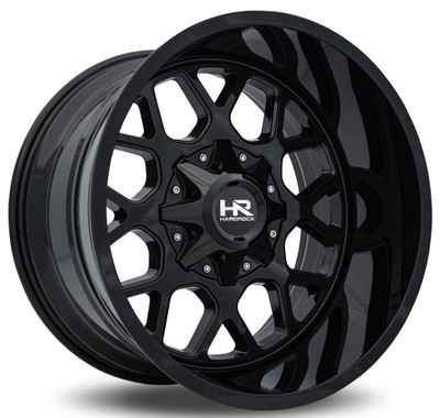 20x10 Hardrock Off-Road H705 Gunner Gloss Black 5x5/127 6x5.5/139.7 -19mm
