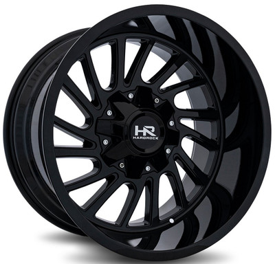 22x10 Hardrock Off-Road H708 Overdrive Gloss Black 8x170 -25mm 22x10 Hardrock Off-Road H708 Overdrive Gloss Black 8x170 -25mm