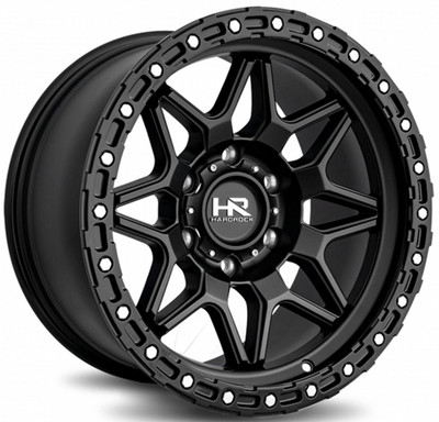 17x9 Hardrock Off-Road H105 Matte Black 6x5.5/139.7 1mm 17x9 Hardrock Off-Road H105 Matte Black 6x5.5/139.7 1mm