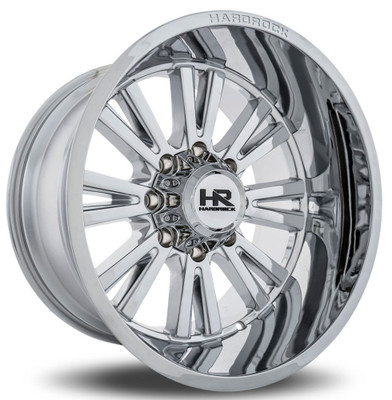 (Clearance - No Returns) 24x12 Hardrock Off-Road H503 Spine Xposed Chrome (* May Require Trimming) 8x180 -44mm (Clearance - No Returns) 24x12 Hardrock Off-Road H503 Spine Xposed Chrome (* May Require Trimming) 8x180 -44mm