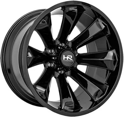 22x12 Hardrock Off-Road H506 Gloss Black (* May Require Trimming) 8x180 -51mm