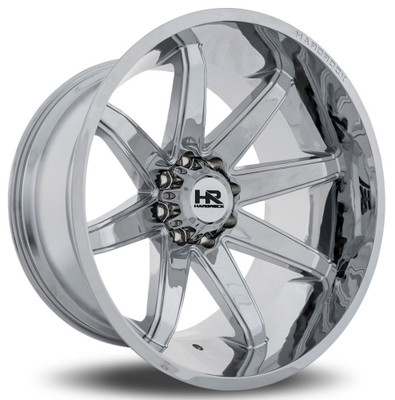 20x10 Hardrock Off-Road H502 Pain Killer Xposed Chrome 8x6.5/165 -19mm