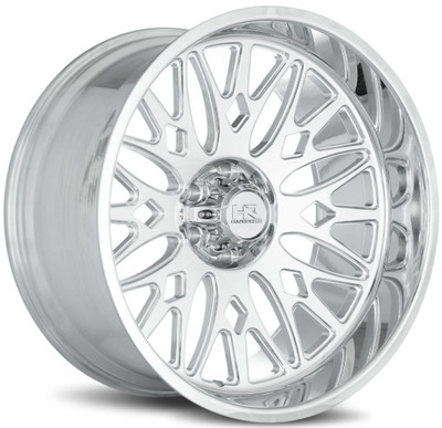 24x12 Hardrock Off-Road H907 Polished (Concave Forged) (* May Require Trimming) 6x135 -51mm