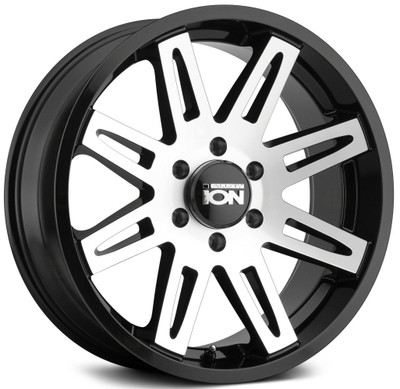 18x9 ION Alloy 142 Satin Black w/ Machined Face 8x170 0mm