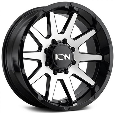20x9 ION Alloy 143 Gloss Black w/ Machined Face 6x135 0mm 20x9 ION Alloy 143 Gloss Black w/ Machined Face 6x135 0mm