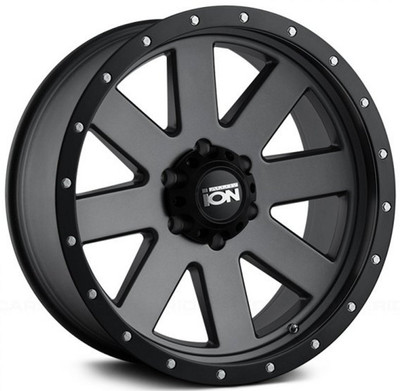 20x10 ION Alloy 134 Matte Gunmetal 5x150 -19mm 20x10 ION Alloy 134 Matte Gunmetal 5x150 -19mm