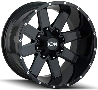 17x9 ION Alloy 141 Satin Black 5x5.5/139.7 5x5/127 18mm