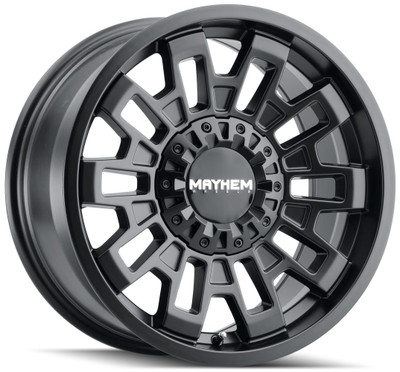 18x9 Mayhem Cortex 8113 Matte Black 6x135 6x5.5/139.7 0mm 18x9 Mayhem Cortex 8113 Matte Black 6x135 6x5.5/139.7 0mm