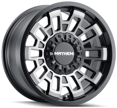 20x9 Mayhem Cortex 8113 Matte Black w/ Machined Dark Tint 6x135 6x5.5/139.7 0mm 20x9 Mayhem Cortex 8113 Matte Black w/ Machined Dark Tint 6x135 6x5.5/139.7 0mm
