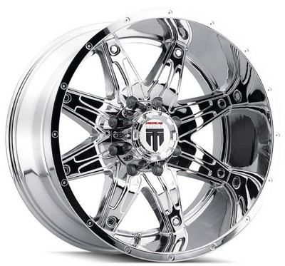 (Clearance - No Returns) 22x12 American Truxx AT185 Lonestar Chrome (* May Require Trimming) 5x5/127 -44mm (Clearance - No Returns) 22x12 American Truxx AT185 Lonestar Chrome (* May Require Trimming) 5x5/127 -44mm
